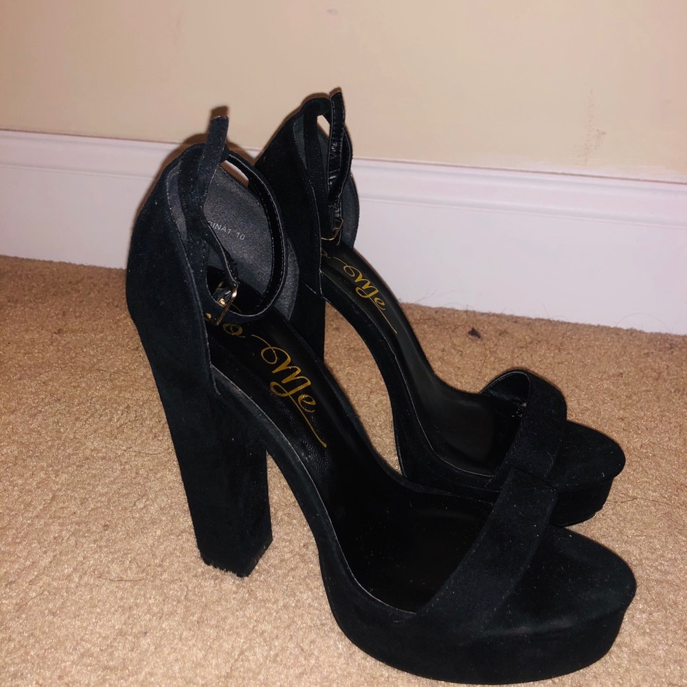 Black heels